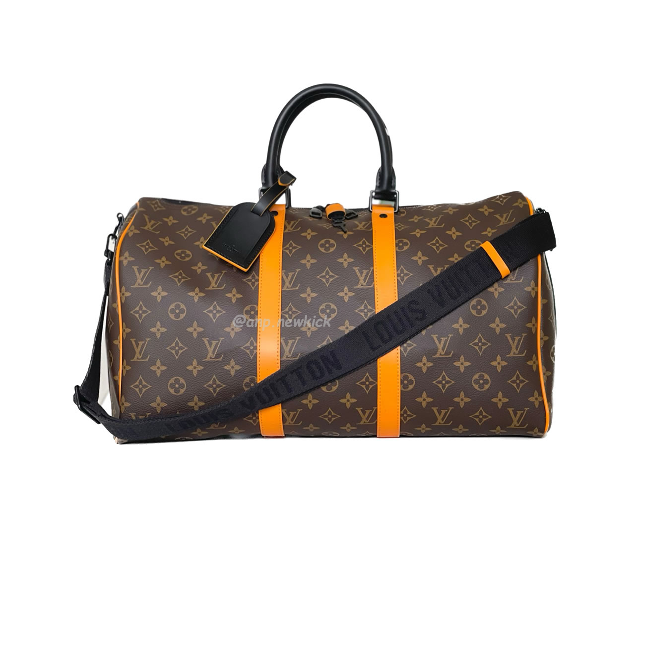 Louis Vuitton Keepall Bandouliere Monogram 50 Navy Duffel Bag (69) - newkick.cc